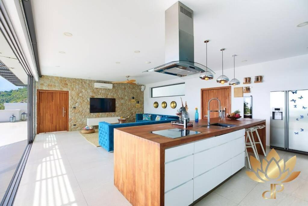 Luxury - Chaweng Noi Seaview - 7 Bedroom - Gym Et Cinema Pousada *